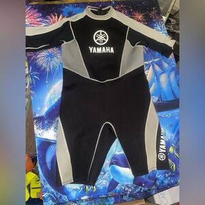 Vintage YAMAHA Shorty Wetsuit Jet-Ski SCUBA Size Men’s 3XL